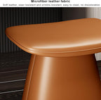 17" Vanity Stool Makeup Chair Solid Wood Foot