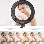 18" 60wled Ring Light Beauty Lighting Eyebrow Tattoo