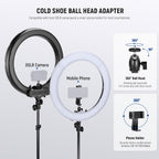 18 Inch 45CM LED Ring Light with Tripod
