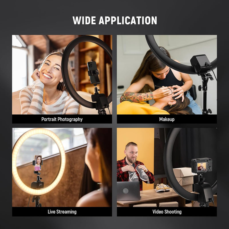 18" LED Ring Light with Tripod Stand Phone