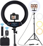 18 Inch LED Ring Light with Tripod Stand