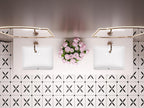 18-Inch Rectangle Undermount Bathroom Sink Porcelain Ceramic