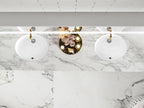 18-Inch Rectangle Undermount Bathroom Sink Porcelain Ceramic