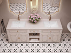 18-Inch Rectangle Undermount Bathroom Sink Porcelain Ceramic