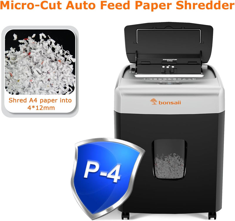 18-Sheet Cross-Cut Heavy Duty Paper Shredder