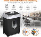 18-Sheet Cross-Cut Heavy Duty Paper Shredder