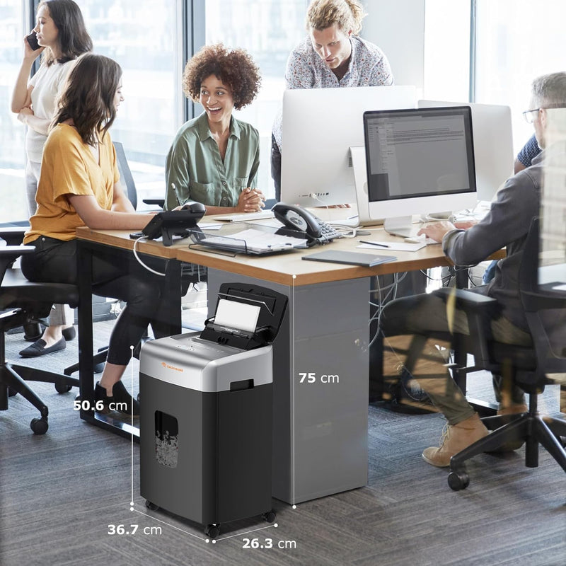 18-Sheet Cross-Cut Heavy Duty Paper Shredder