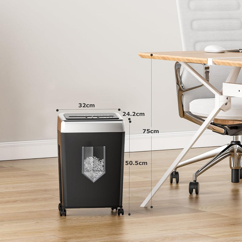 18-Sheet Cross-Cut Heavy Duty Paper Shredder