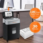 18-Sheet Cross-Cut Heavy Duty Paper Shredder