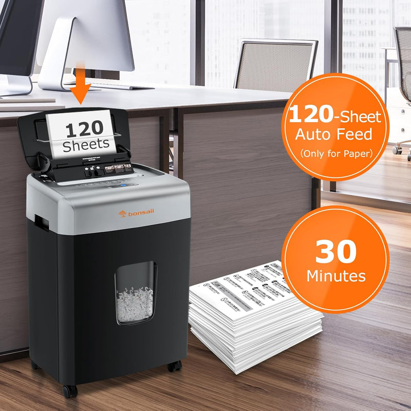 18-Sheet Cross-Cut Heavy Duty Paper Shredder
