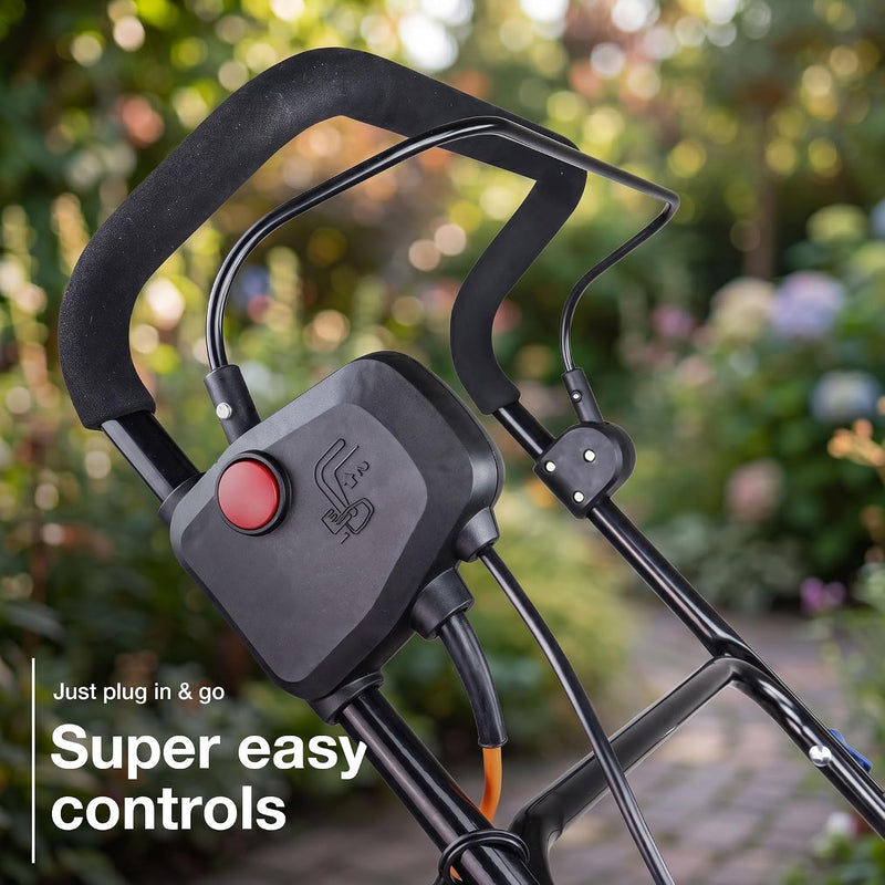 1800W Electric Lawn Scarifier Aerator Rake 38CM Working