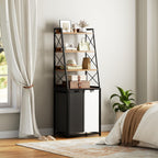 180L Laundry Basket 3 Compartments Hamper with 4
