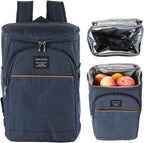 18L 24cans Cool Bag Rucksack Backpack Insulated Food