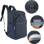 18L 24cans Cool Bag Rucksack Backpack Insulated Food