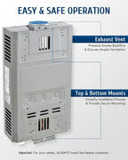 18L Lpg Water Heater with Winter Summer Modes