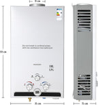 18L Lpg Water Heater with Winter Summer Modes