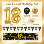 18th Birthday Decorations for Boys Girls with Banner