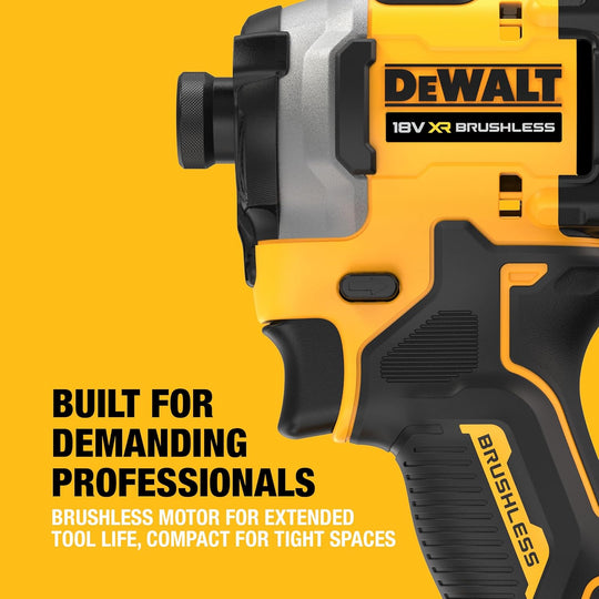 18V Xr Brushless Compact Impact Driver Bare Unit