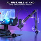 192khz 24bit USB Streaming Podcast PC Microphone
