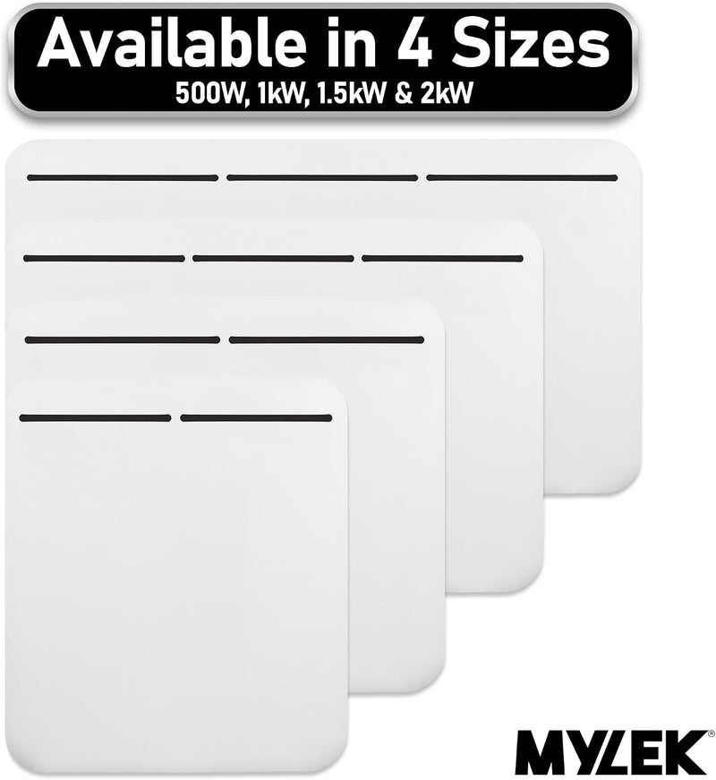 1KW Electric Panel Heater Wall Mounted Or Freestanding
