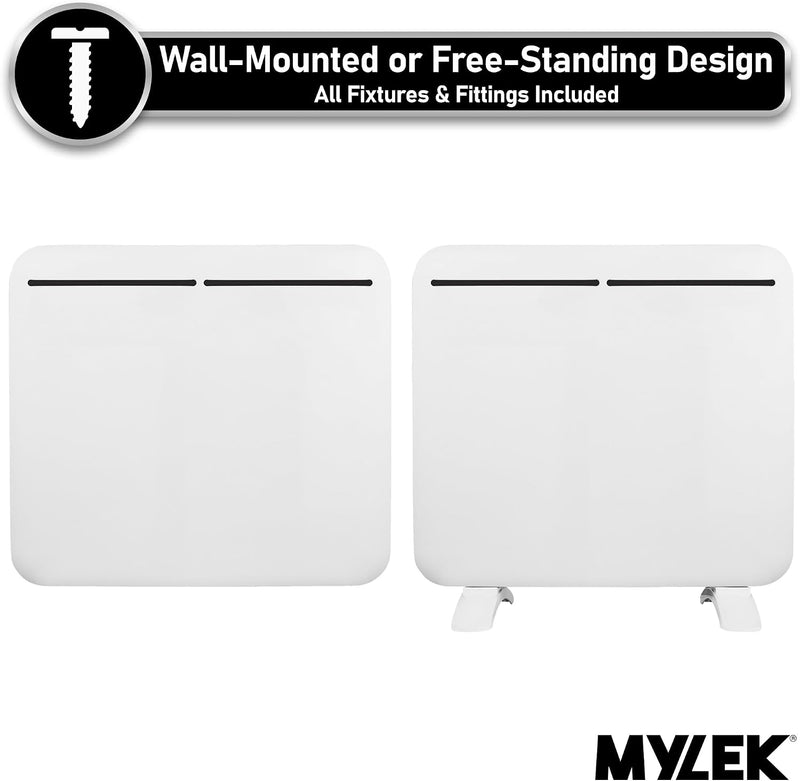 1KW Electric Panel Heater Wall Mounted Or Freestanding