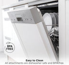 2.1L Food Processor 4 Auto Presets and Manual