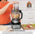 2.1L Food Processor 4 Auto Presets and Manual