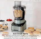 2.1L Food Processor 4 Auto Presets and Manual