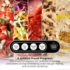 2.1L Food Processor 4 Auto Presets and Manual