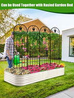 2.2 M Garden Trellis for Climbing Plants Trellises (4 Pack)