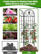 2.2 M Garden Trellis for Climbing Plants Trellises (4 Pack)