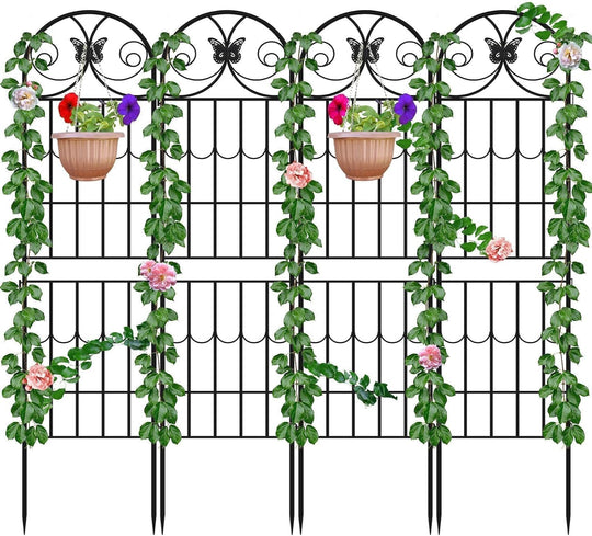 2.2 M Garden Trellis for Climbing Plants Trellises (4 Pack)