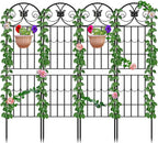 2.2 M Garden Trellis for Climbing Plants Trellises (4 Pack)
