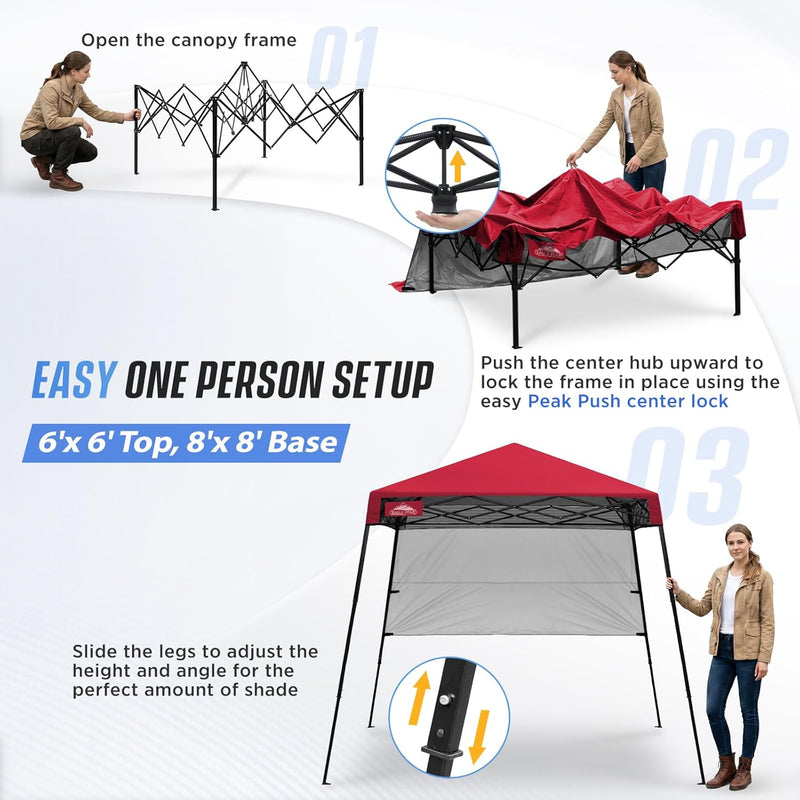 2 4x2 4 M Pop Up Canopy Tent