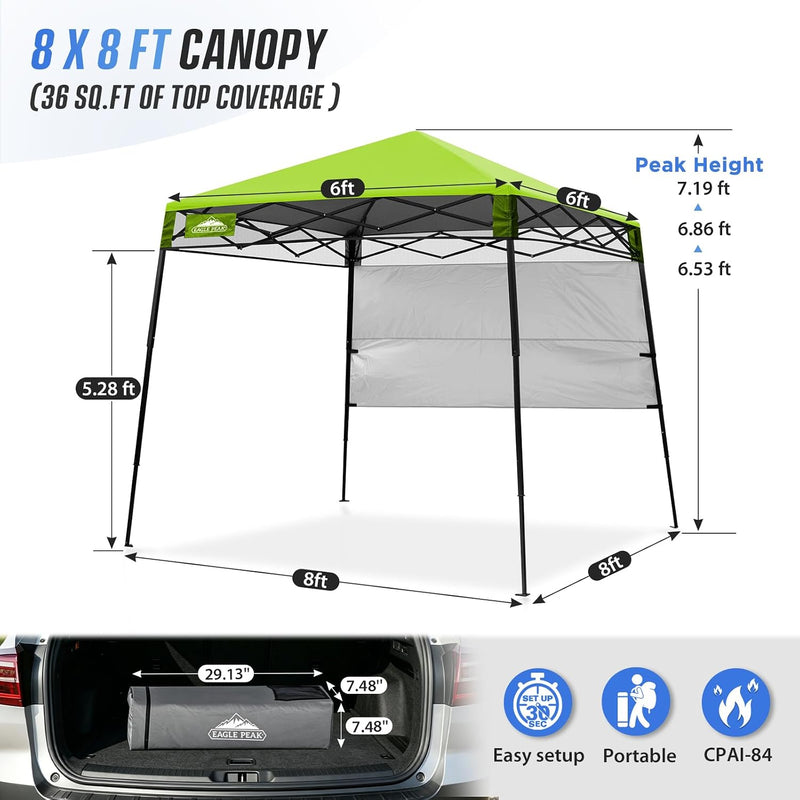 2 4x2 4 M Pop Up Canopy Tent