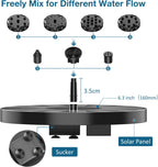 2.5W Outdoor Floating Solar Fountain Pond Pump