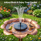 2.5W Outdoor Floating Solar Fountain Pond Pump