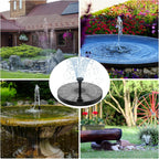 2.5W Outdoor Floating Solar Fountain Pond Pump