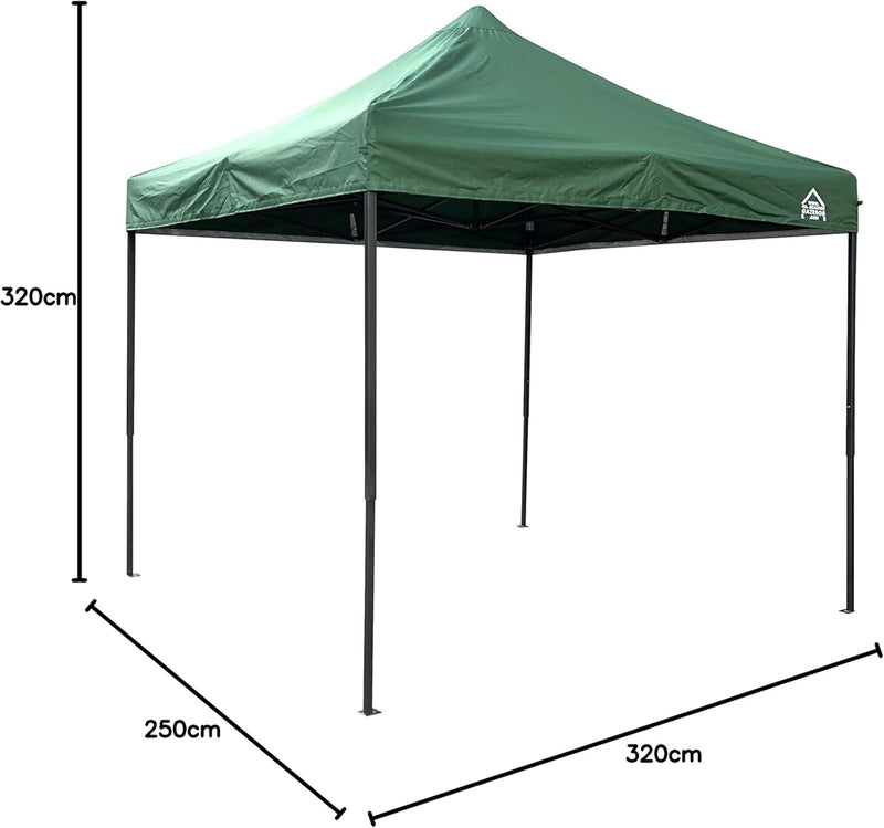 2.5x2.5m Pop Up Heavy Duty Fully Waterproof High-Grade