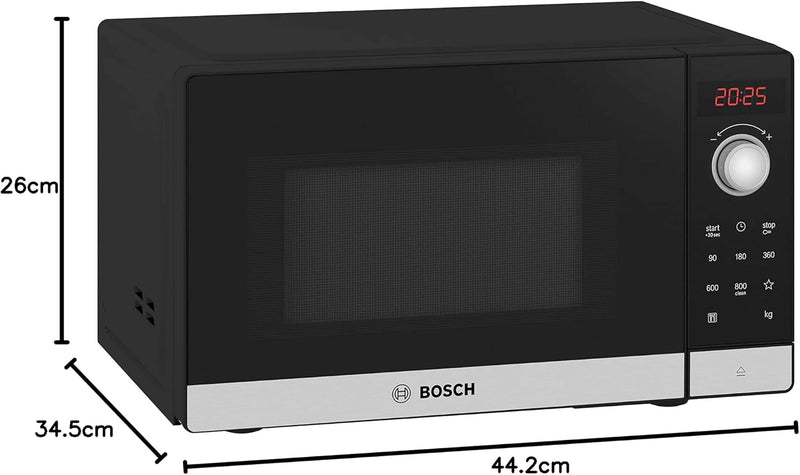 2 Freestanding Microwave Stainless Steel
