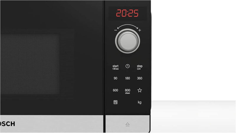 2 Freestanding Microwave Stainless Steel