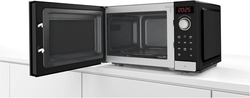 2 Freestanding Microwave Stainless Steel