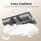 2-In-1 Bed Table Lap Desk Soft Cushions Adjustable