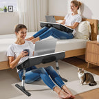 2-In-1 Bed Table Lap Desk Soft Cushions Adjustable
