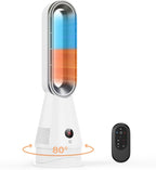 2-In-1 Bladeless Fan Heater 3 Heating 8 Cooling