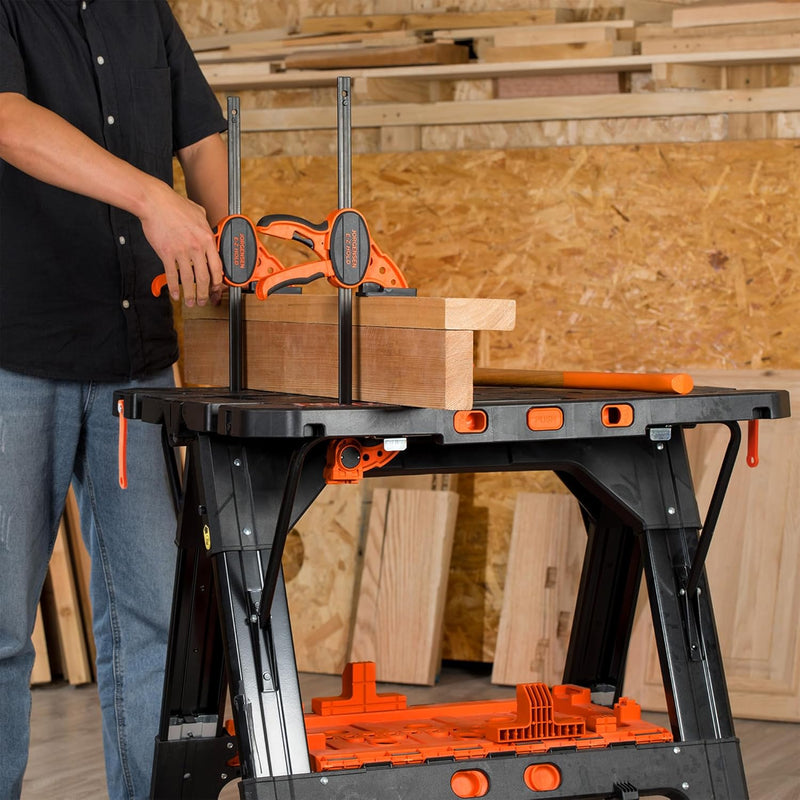 2-In-1 Folding Workbench 227KG Work Bench 454