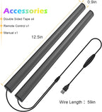 2-In-1 Under Monitor Light Bar Gaming Lights