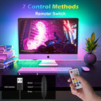 2-In-1 Under Monitor Light Bar Gaming Lights