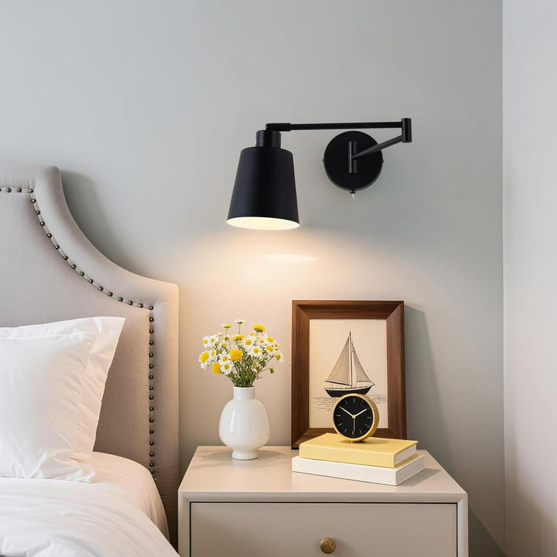 2-Light Wall Sconces Vanity Light with Clear Glass