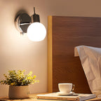 2-Light Wall Sconces Vanity Light with Clear Glass